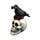 Totenkopf mit Rabe & Roten Rosen