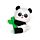 Panda Radiergummi in Minibox
