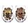 Skulls & Roses Totenkopf Trinkgläser 2er-Set
