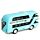 Diecast Zurückziehen Bus Spielzeugauto