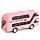 Diecast Zurückziehen Bus Spielzeugauto