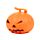 Quetschbarer Gruseliger Pumpkin Kürbis
