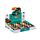 Motor Pop Stunt Auto Push/Pull Action Spielzeug