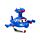 Press & Go Niedliches Flugzeug Action-Spielzeug