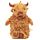 Highland Coo Kuh Wärmeflasche mit Plüsch Hülle 650ml