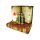 Witches Black Cat & Wise Old Magical Owl Katze Eule Sammlerfiguren LED-Display-Stand