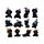 Witches Black Cat Hexen Schwarze Katze  Sammlerfiguren