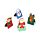 Jingle Bunch Weihnachten Magnetisches Lesezeichen Set