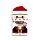 Festive Friends Weihnachtsmann Aufklappbarer Notizblock