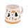 Weihnachten Lebkuchenmännchen Konischer Steingutbecher