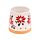 Weihnachten Weihnachtsstern Konischer Steingutbecher