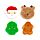 Jingle Bunch Weihnachten Plüsch-Handwärmer
