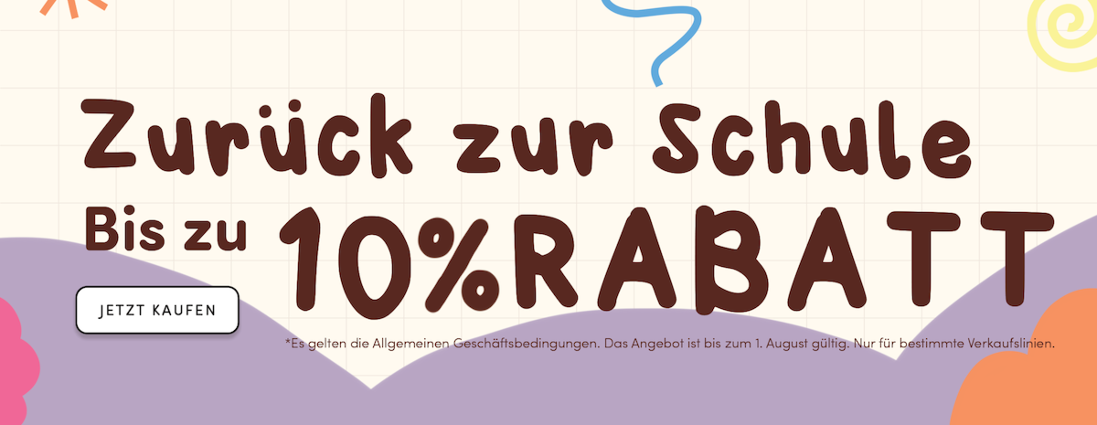 Zurück zur Schule Angebot