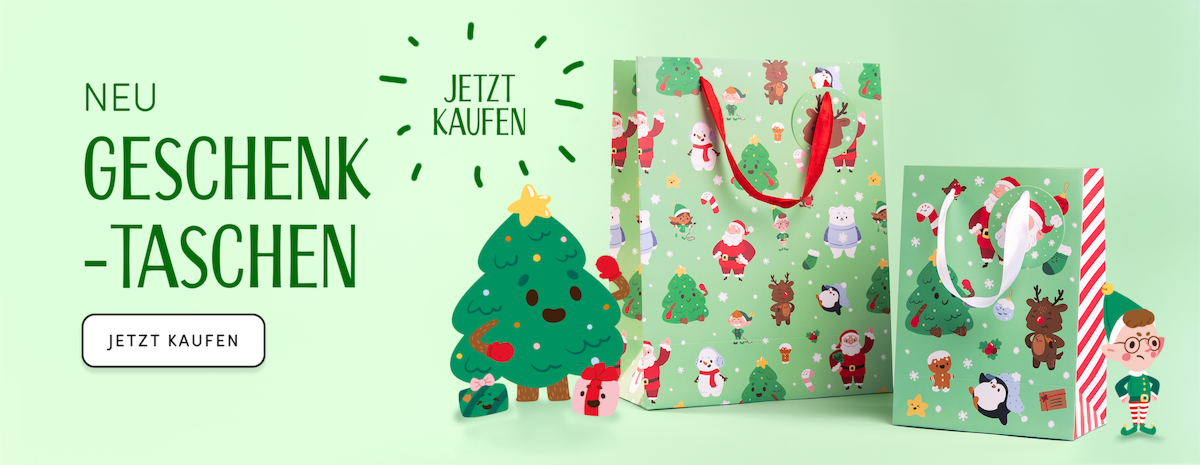 Weihnachtliche Geschenktüten