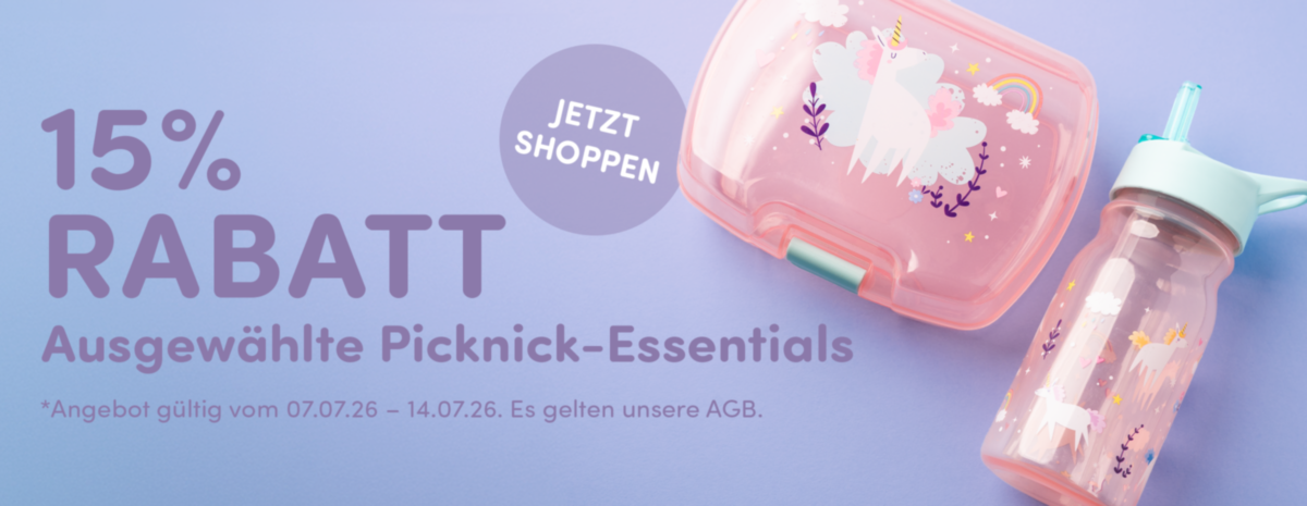 15% auf Picknick Artikel
