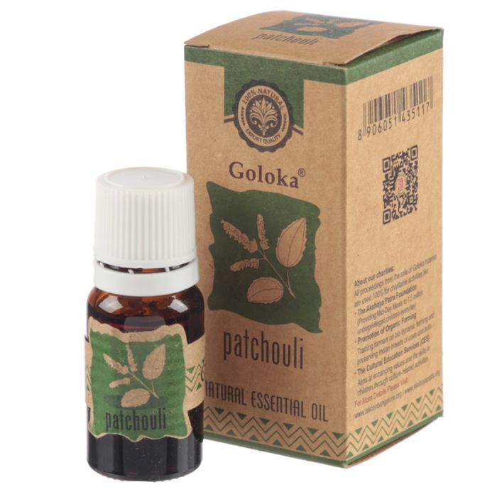 Goloka Patschuli natürliches ätherisches Öl 10ml