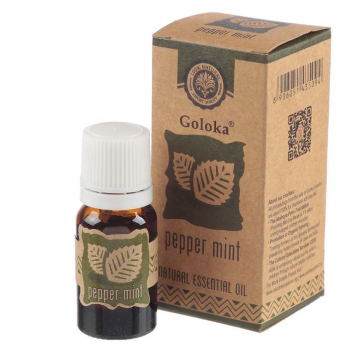 Goloka Pfefferminze natürliches ätherisches Öl 10ml